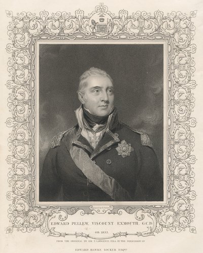 Admiral Sir Edward Pellew, c.1810 by Thomas Lawrence